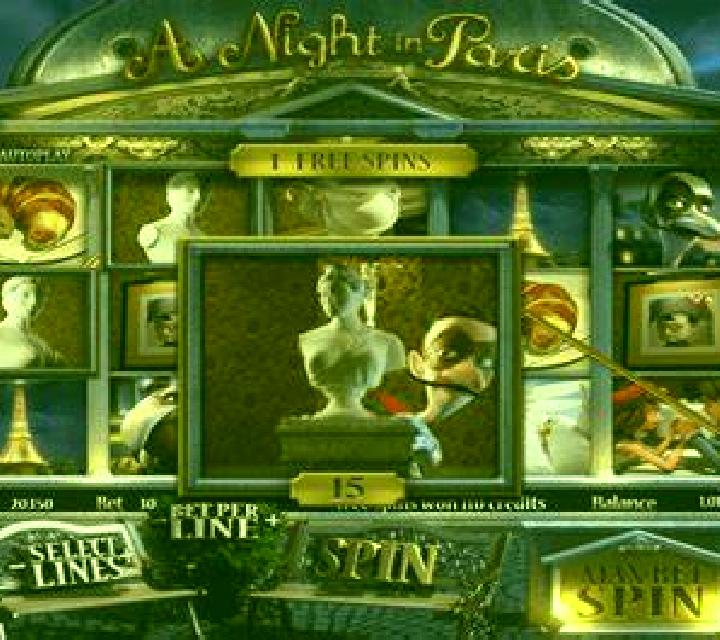 A Night in Paris JP slot