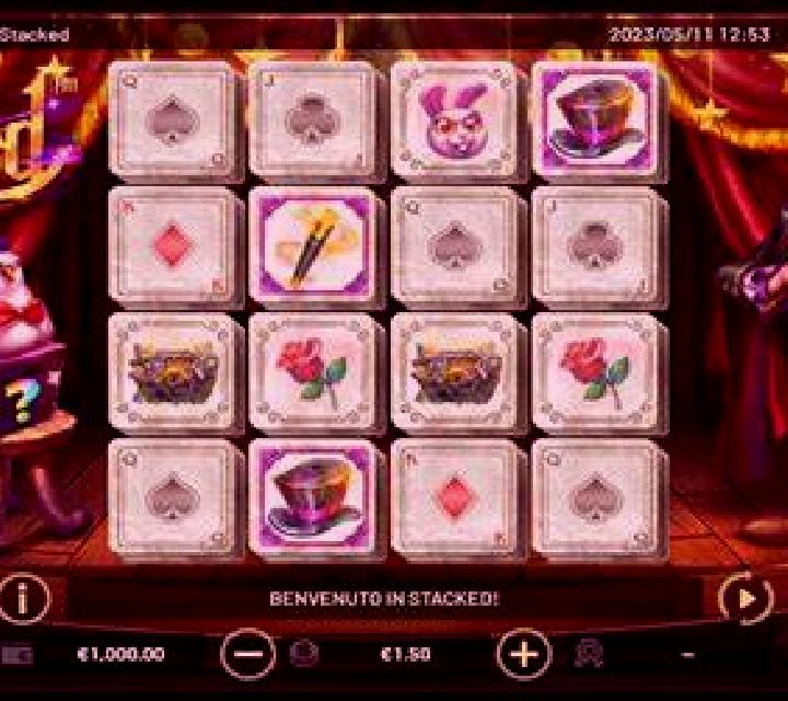 Stacked slot