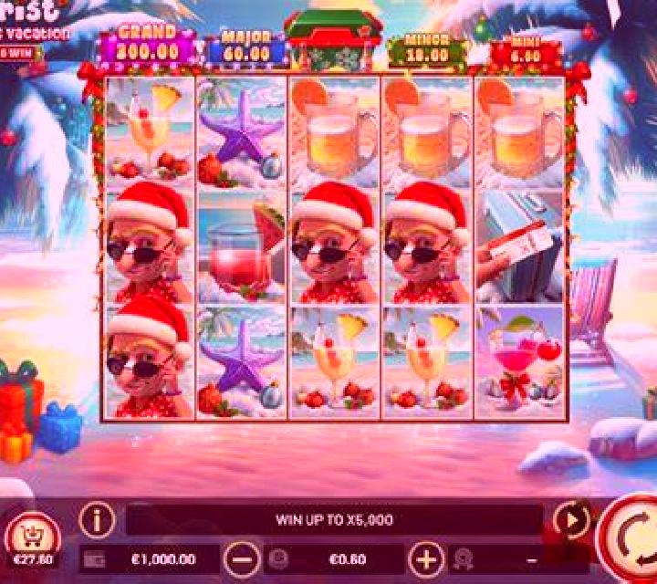 The Tipsy Tourist Christmas Vacation slot